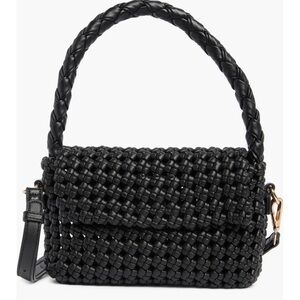 NWT URBAN EXPRESSIONS HANDBAGS Braided Top Handle Satchel